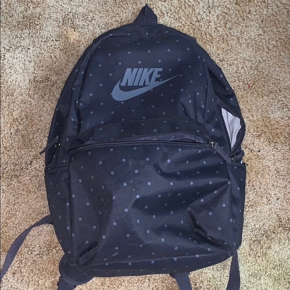 grey nike bookbag